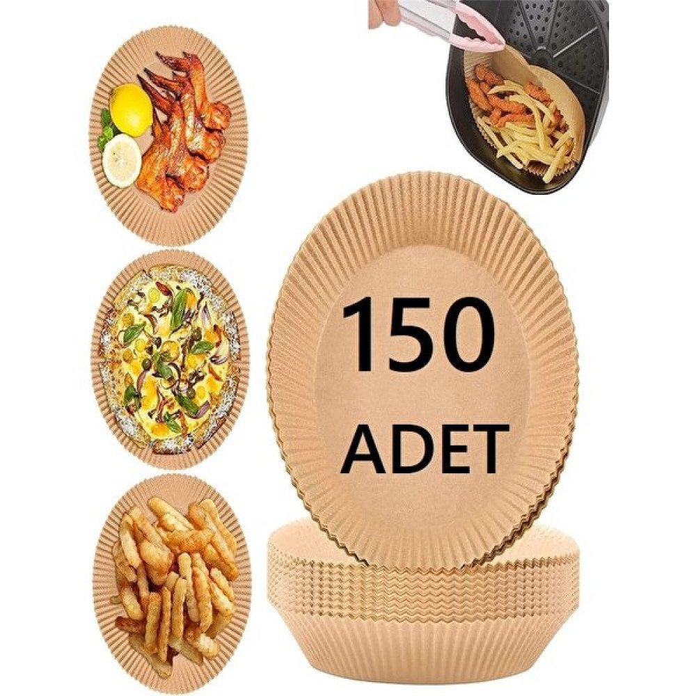 Uzaypix 150 Adet Airfryer Yağlı Kağıt Pişirme Kağıdı - Açık Kahverengi Pişirme Kağıdı Fiyatı