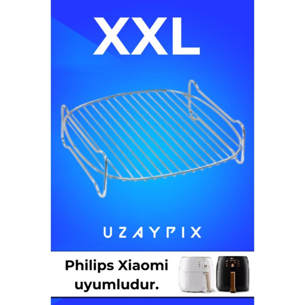 Uzaypix Airfryer Aksesuar Xxl Izgara Teli Fritöz Xxl Airfryer Izgara Teli Phlips Xiaomi Yedek Parça ve Aksesuar Fiyatı