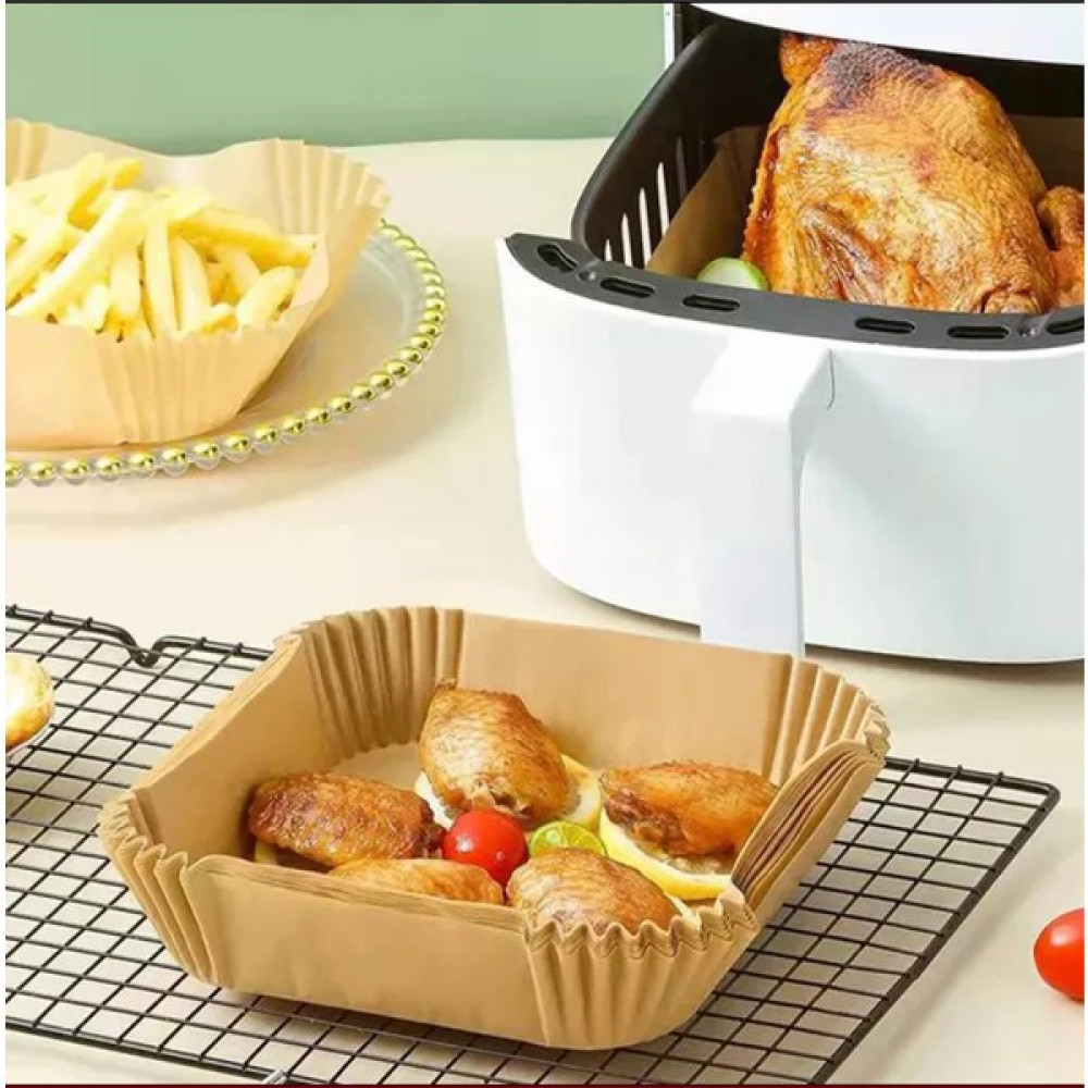 Uzaypix Airfryer Pişirme Kağıdı 50 Adet Tüm Modellere Uyumlu Philips Xiaomi Karaca Kumtel Pişirme Kağıdı Fiyatı