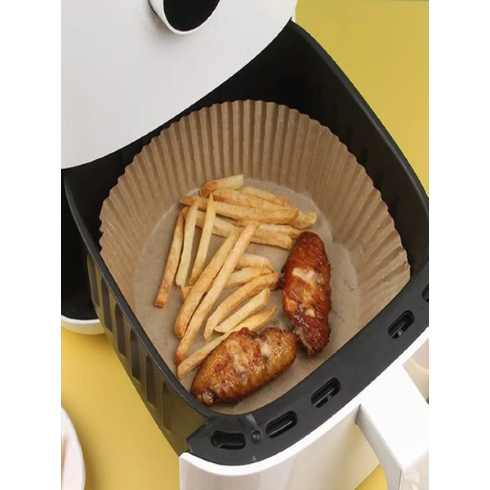 Uzaypix Airfryer Pişirme Kağıdı 50 Adet Yağlı Kağıt - Açık Kahverengi Pişirme Kağıdı Fiyatı