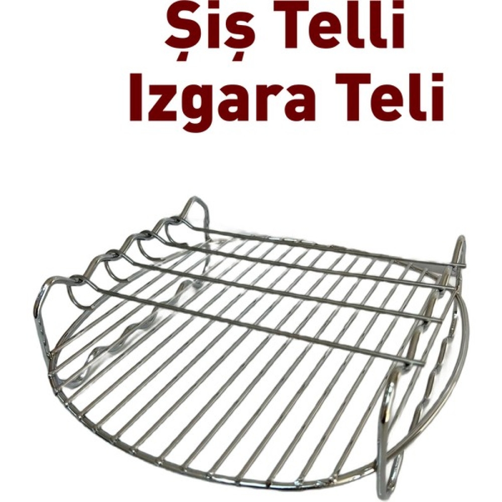 Uzaypix Xxl Airfryer Izgara Ustası Seti Philips Uyumlu Izgara Teli ve 4 Adet Şiş Teli Yedek Parça ve Aksesuar Fiyatı