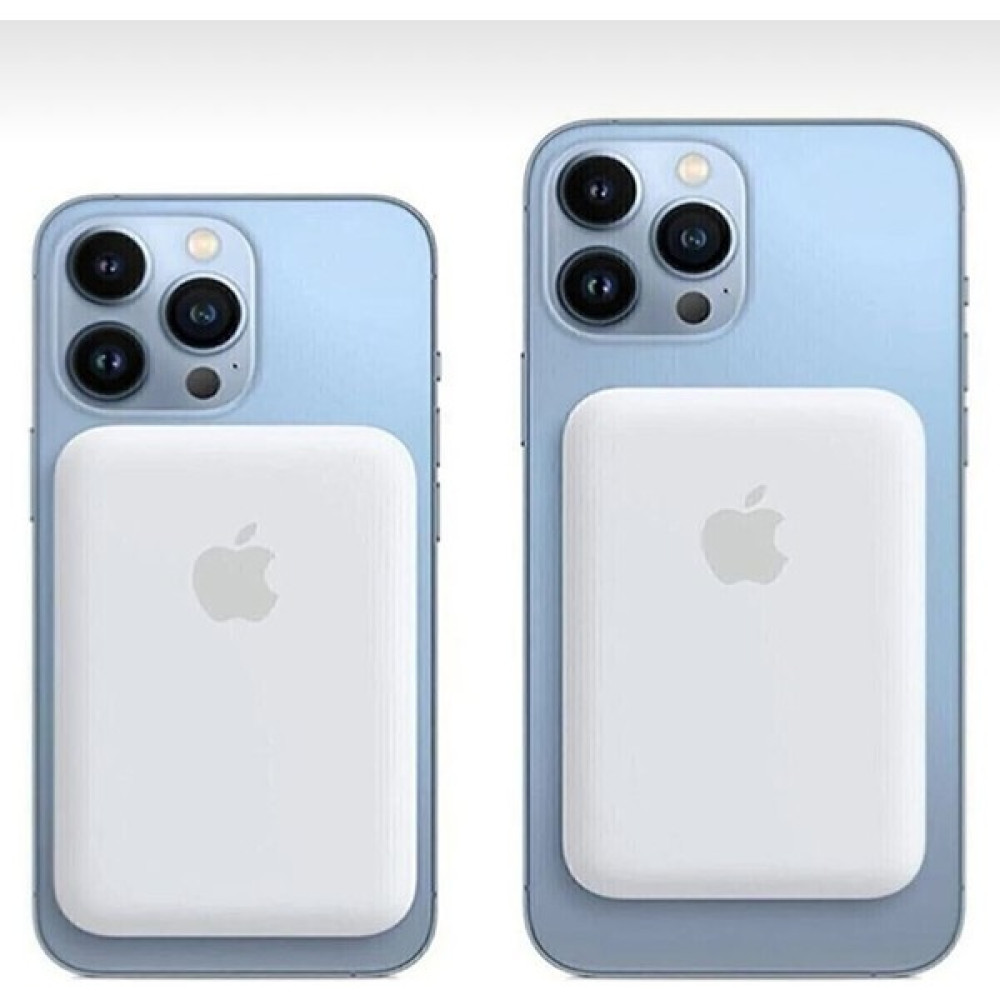 Üzegül Aksesuar Magsafe Kablosuz Şarj Powerbank Ios Android Uyumlu Wireless Şarj Cihazı - Beyaz Taşınabilir Şarj Cihazı - Powerbank Fiyatı
