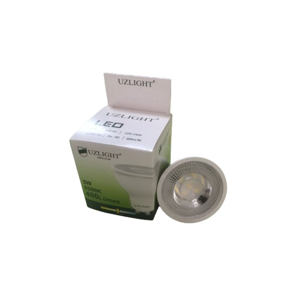 Uzlight 5W Led Ampul Gu10 Duy Beyaz Işık 6500K 10 Adet Led Aydınlatmalar Fiyatı