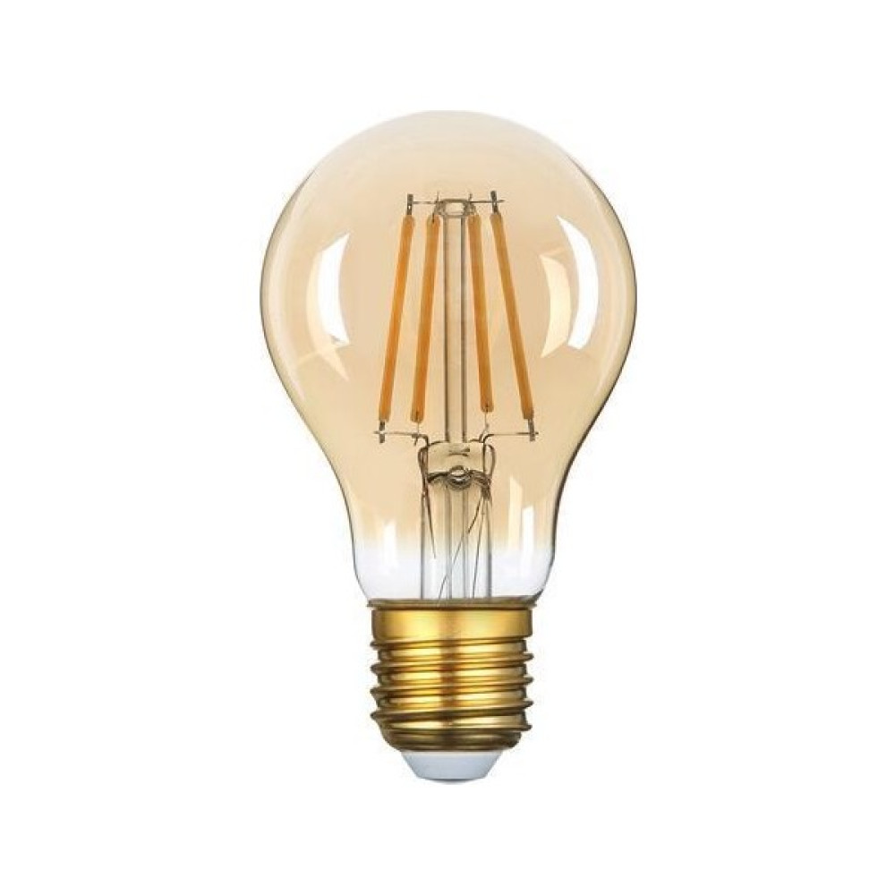 Uzlight Rustik LED Ampul E27 Duy Sarı Işık 6 W 6'lı Tasarruflu Ampul Fiyatı