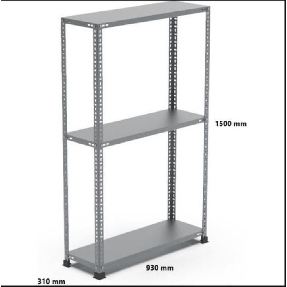 Uzman Grup Raf Sistemleri Uzman Grup Raf Çelik Raf-3 Blok 5 Raflı 2metre 31X60 Çelik Raf-Depo Rafı Evrak Dolabı Fiyatı