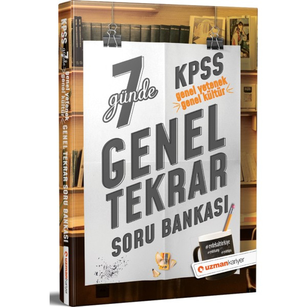 Uzman Kariyer KPSS Genel Yetenek & Kültür 7 Günde Genel Tekrar Soru Bankası KPSS Fiyatı