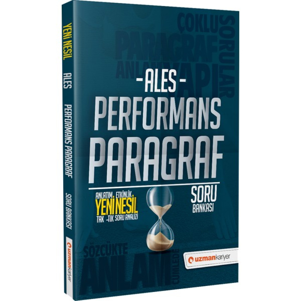 Uzman Kariyer Yayınları 2021 ALES Performans Paragraf Soru Bankası ALES Fiyatı
