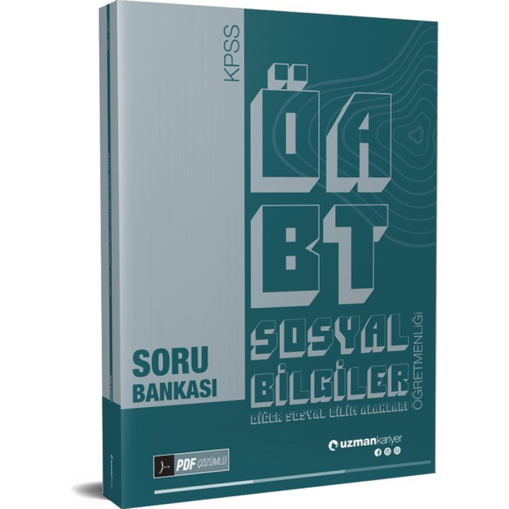 Uzman Kariyer Yayınları 2024 ÖABT Sosyal Bilgiler Diğer Sosyal Bilim Alanları Öğretmenliği Soru Bankası Ders Sınav Kitapları Fiyatı