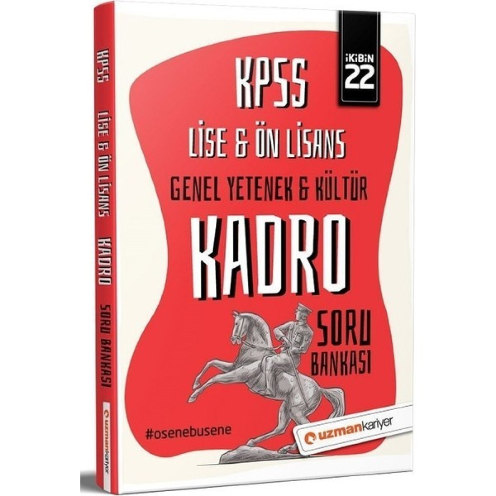 Uzman Kariyer Yayınları Uzman Kariyer 2022 Kpss Lise Ön Lisans Genel Yetenek Genel Kültür Kadro Soru Bankası KPSS Fiyatı
