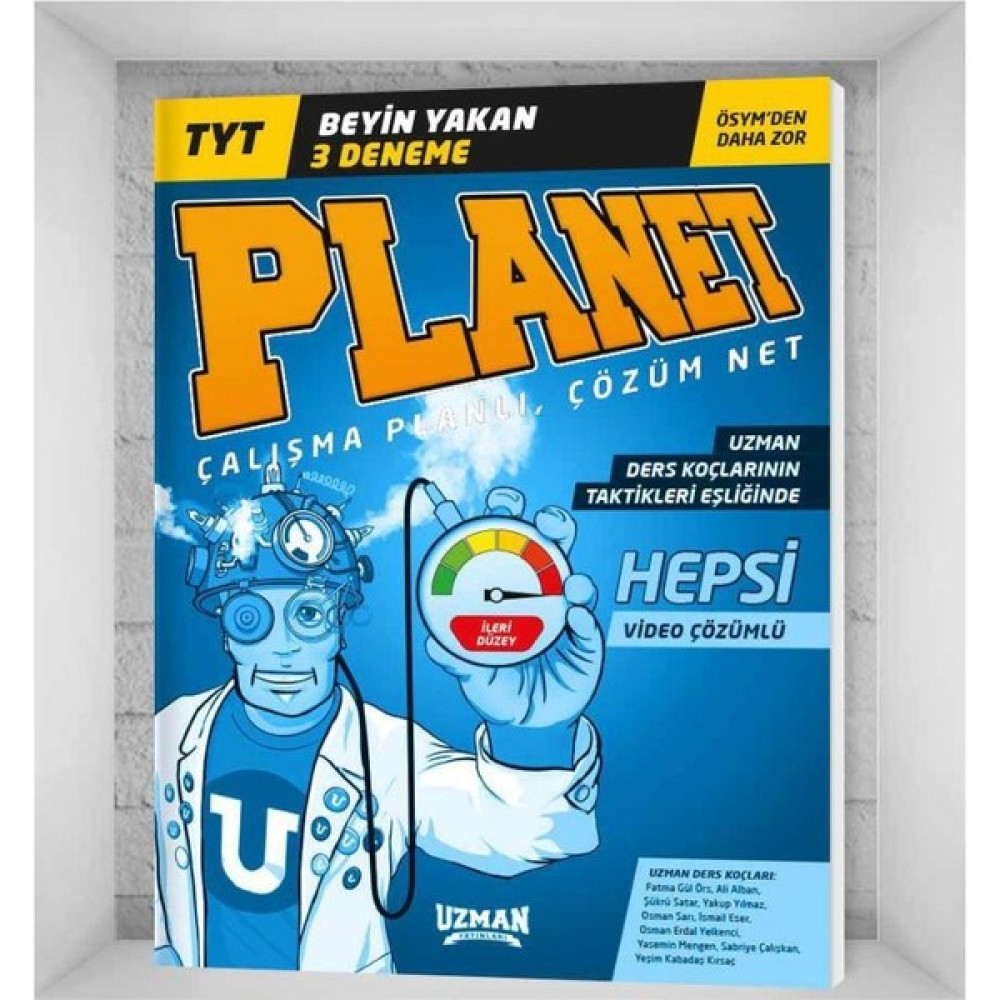 Uzman Yayınları TYT Genel Deneme 3'lü En İleri Düzey (Beyin Yakan) Temel Yeterlilik Testi (TYT) Fiyatı