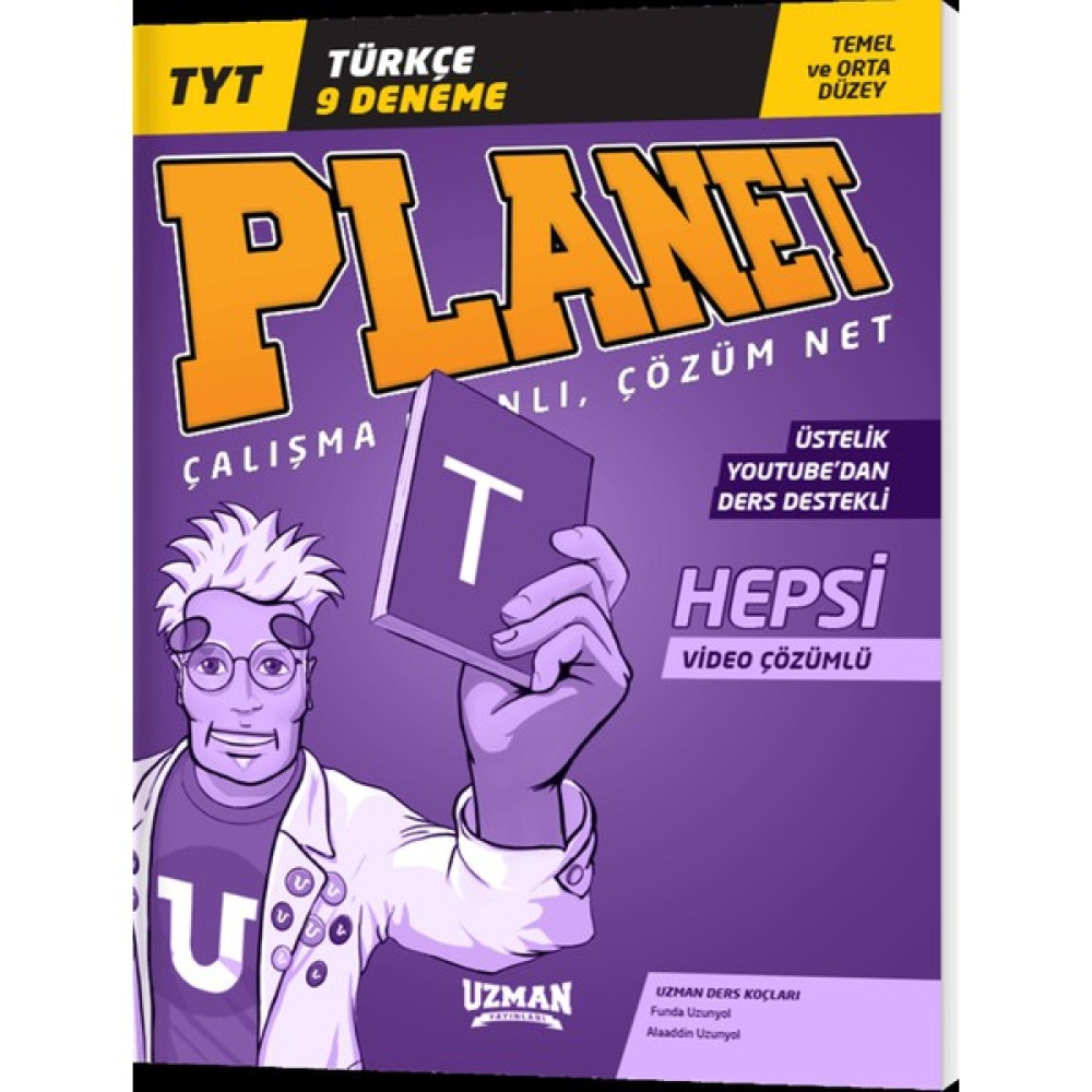 Uzman Yayınları Tyt Türkçe 9 Deneme Temel ve Orta Düzey Temel Yeterlilik Testi (TYT) Fiyatı