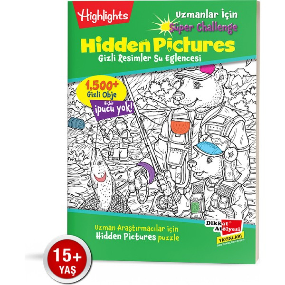 Uzmanlar İçin Hidden Pictures - Su Eğlencesi Puzzle Zihinsel Gelişim Kitapları Fiyatı