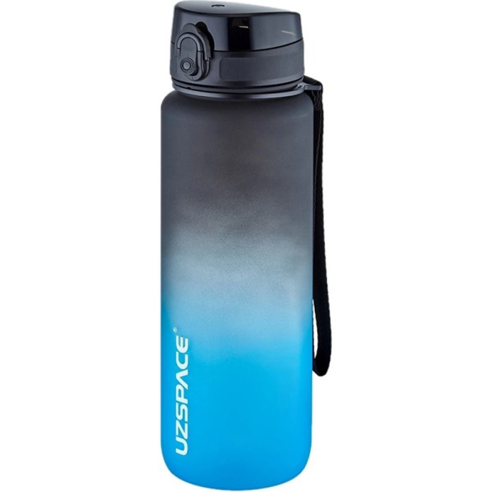 Uzspace 500ML-1000ML-1500ML Özel Koleksiyon Çift Renkli Soft-Touch Serisi Askılı Akıtmaz Motivasyonel Tritan Su Matarası Matara Fiyatı