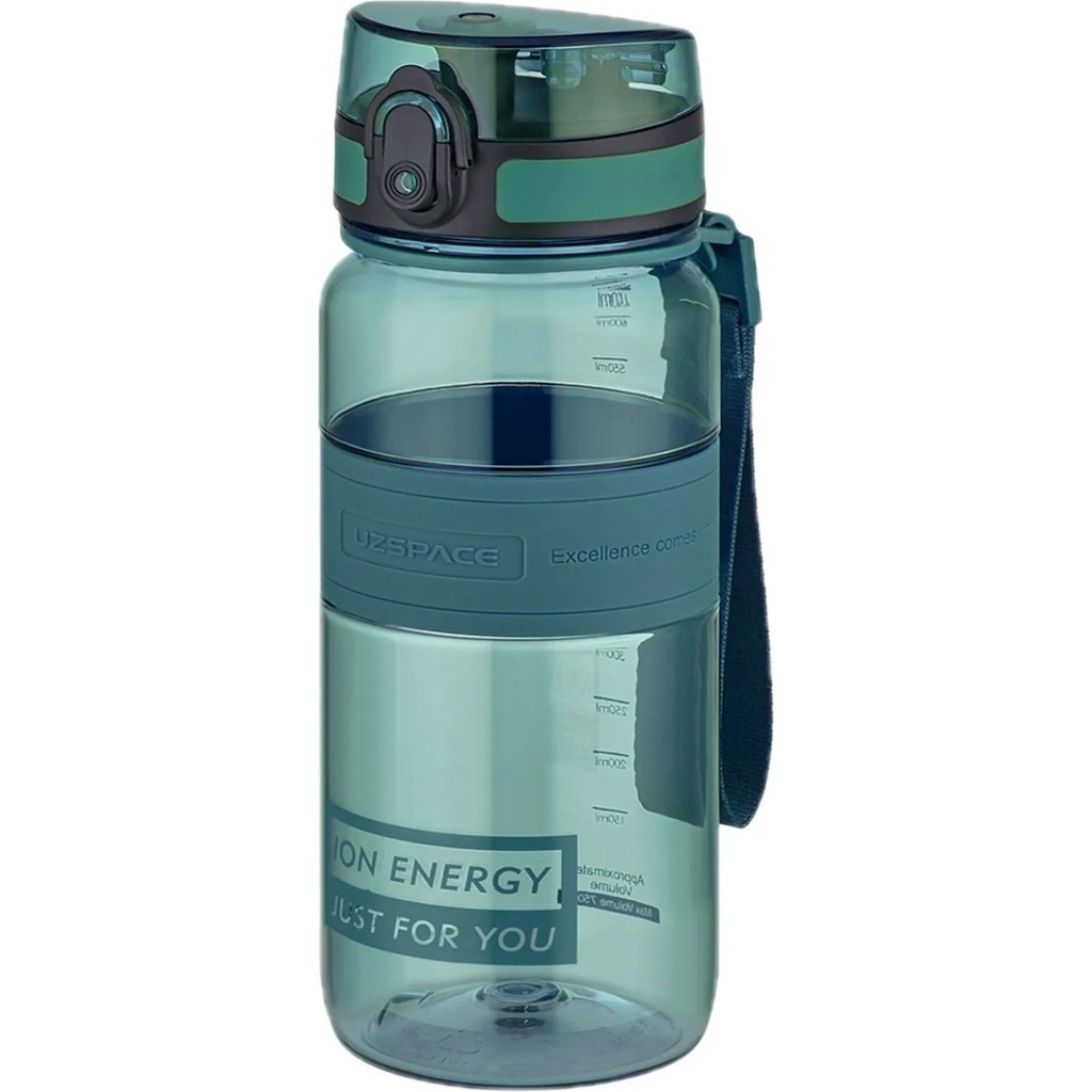 Uzspace Tritan Su Matarası 650 ml Yenilenen Renkler - Yeşil Suluk Fiyatı