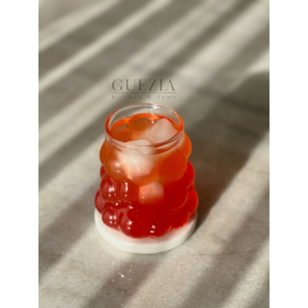 Üzüm Bardak | Boncuk Şekilli Bardak | Kahve ve Sunum Bardağı | 400 ml | 1 Adet - Beyaz Fincan / Bardak / Kahve Takımı Fiyatı