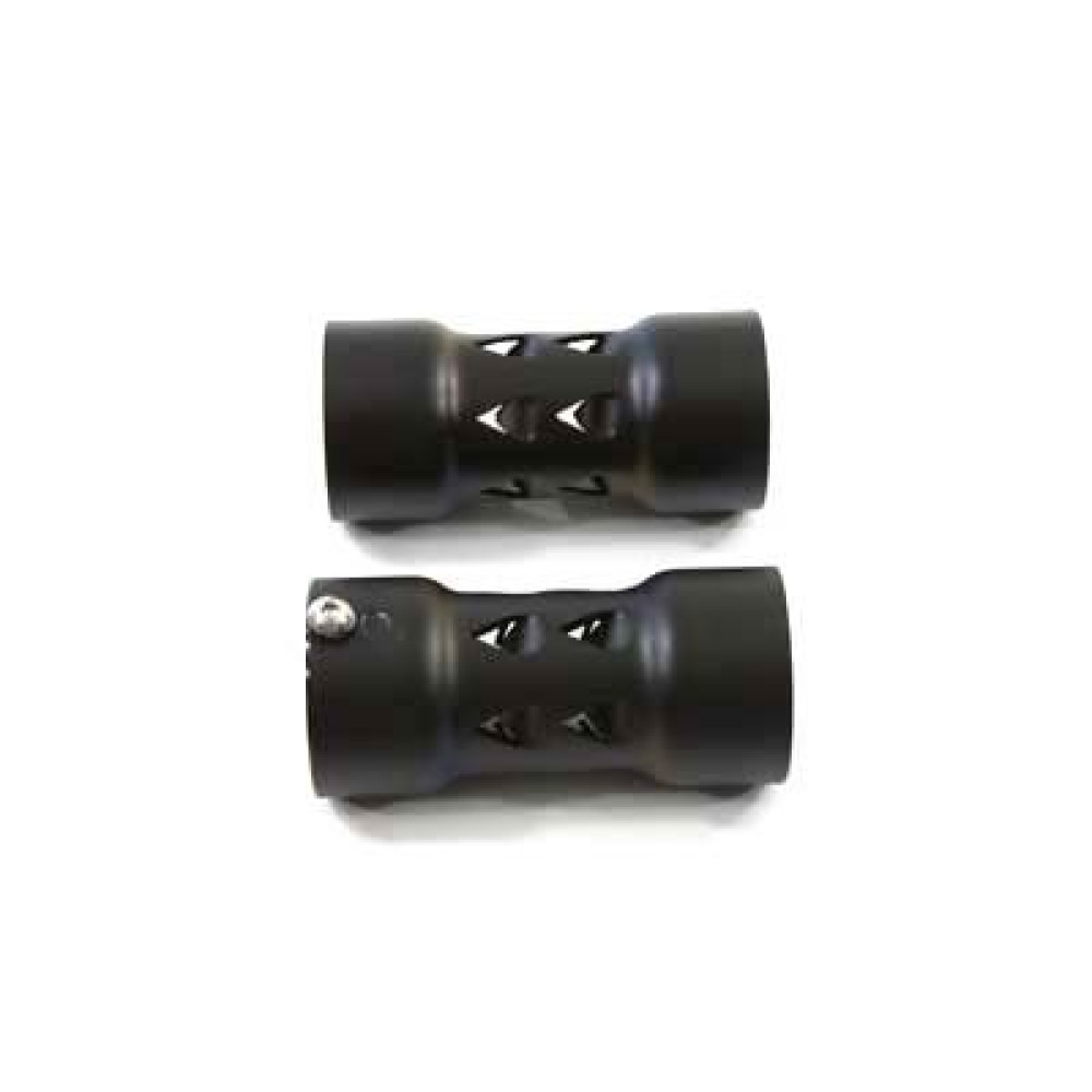 V-Twin 30-0372 - V-Slot Type Steel 2-1/4" Pipe Baffle Set