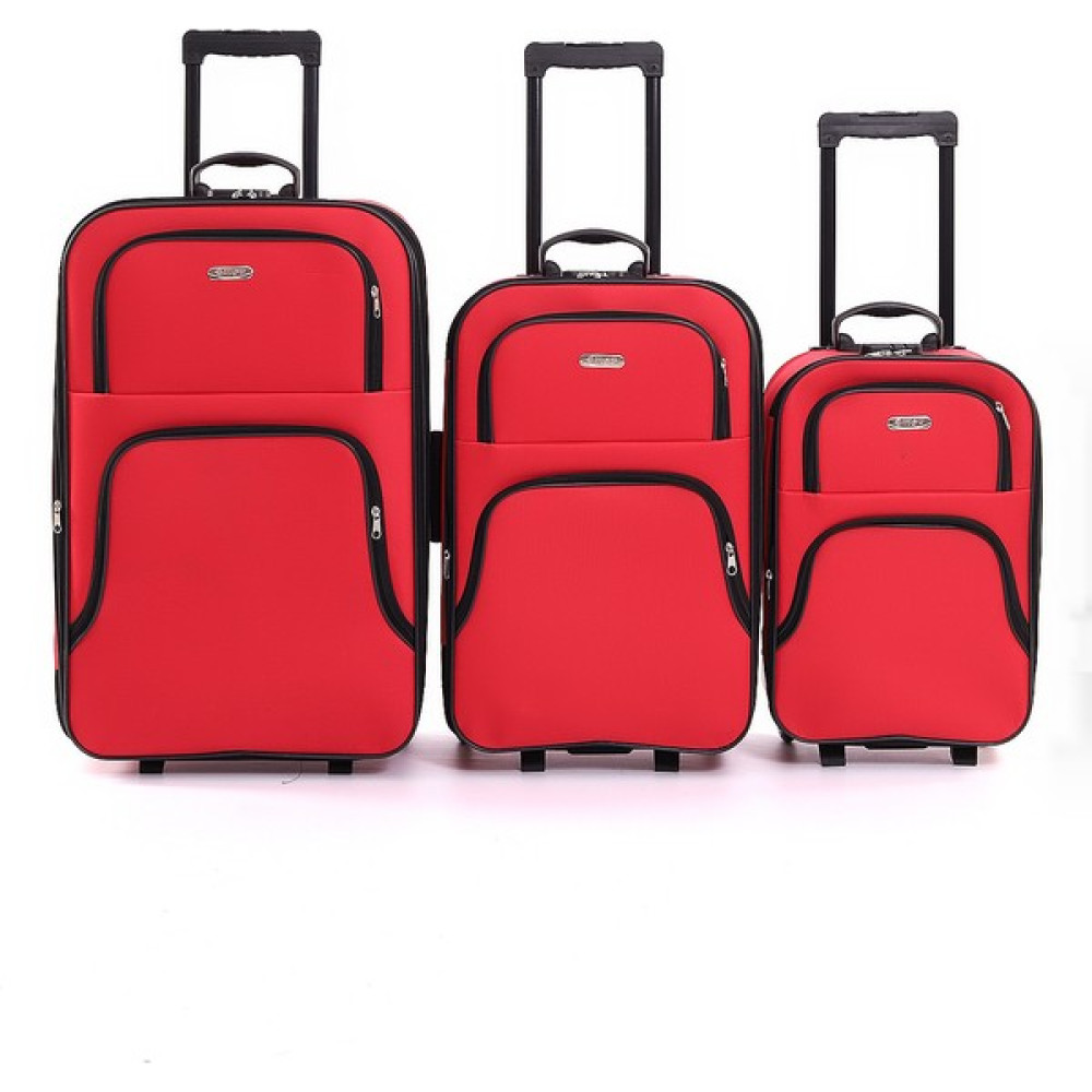V110 Spot Kumaş 2 Teker Valiz - 3'lü Set Çanta (Outdoor) Fiyatı