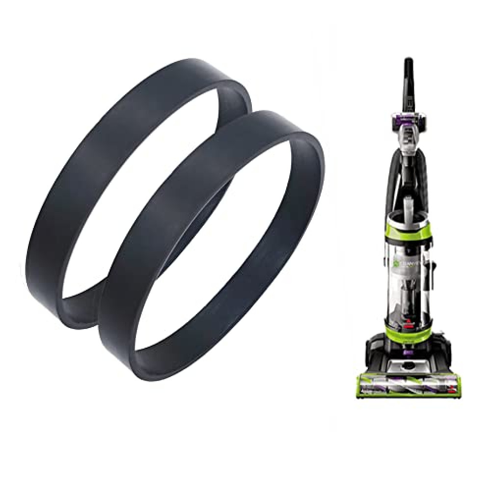 Vacuum Belts for Bissell Style 7/9/10/12/14/16 2252 2254 1793 P/N 3031120 Bissell Powerforce Helix, Cleanview, Powerlifter Swivel Rewind Models, Replace Parts #2031093#3031123#32074 (Pack of 2)