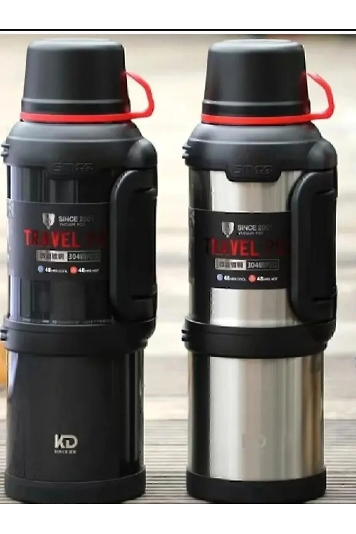 VACUUM Car Pto 4 Litre 1 Adet 48 Saat Sıcak Soğuk Paslanmaz Çelik Dağcı Termos" Termos Fiyatı