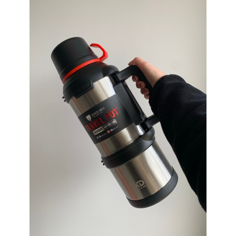 Vacuum Travel Pot Kamp 3,6 Çelik Termos Kamp Mutfağı Fiyatı