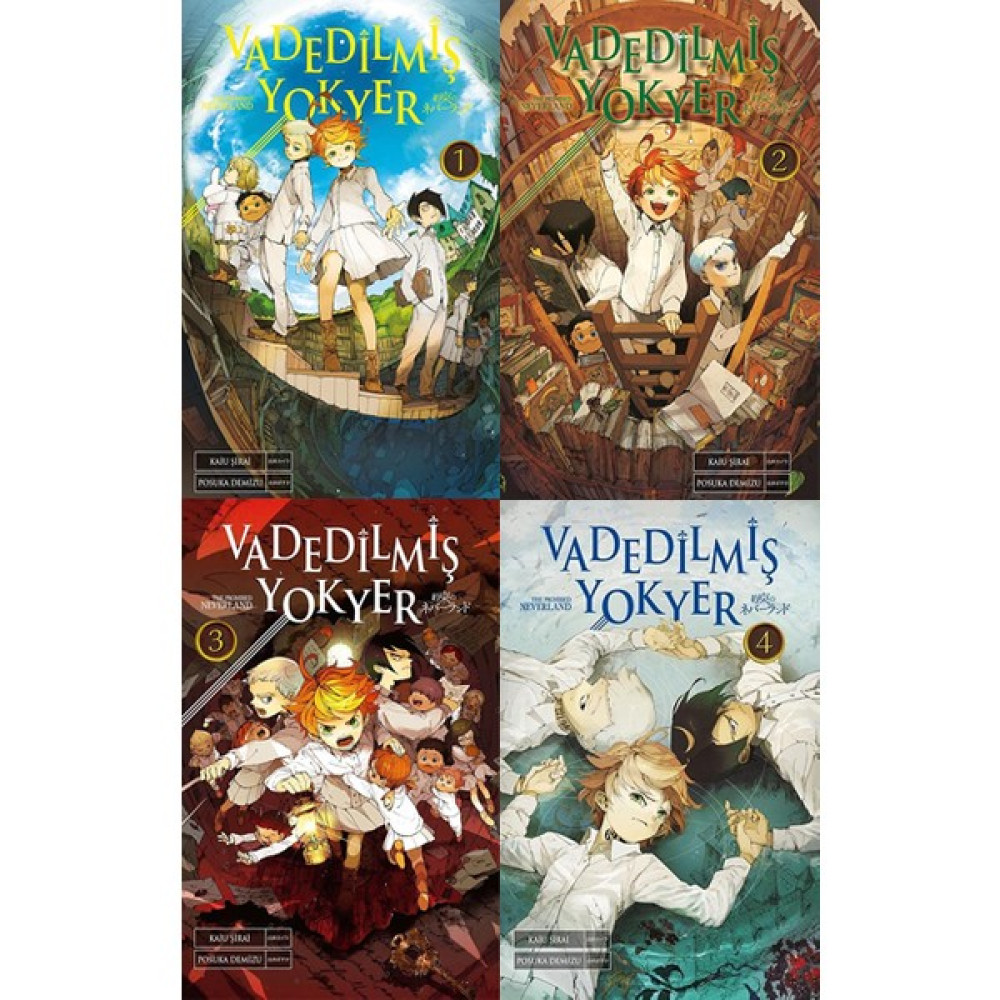 Vadedilmiş Yoker 1-4. Ciltler Manga Seti - Kaiu Shirai Çizgi Roman Fiyatı
