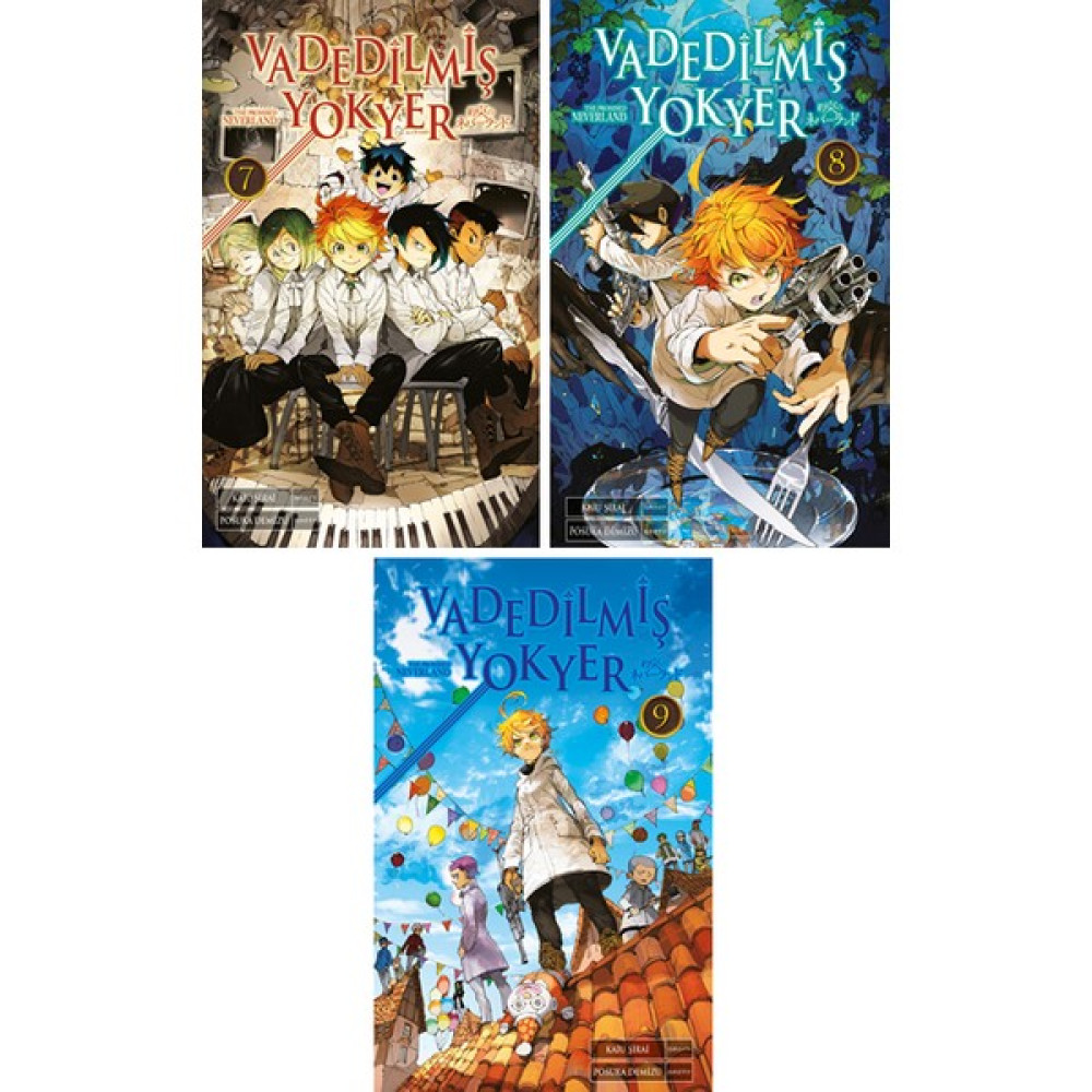 Vadedilmiş Yokyer 7-8-9. Ciltler Manga Seti Çizgi Roman Fiyatı