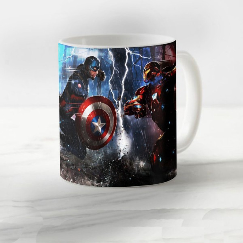 Vadi Burada Iron Man Efsane Model 13 Kupa Bardak - 1 Adet - Beyaz - 299 ml Fincan / Bardak / Kahve Takımı Fiyatı