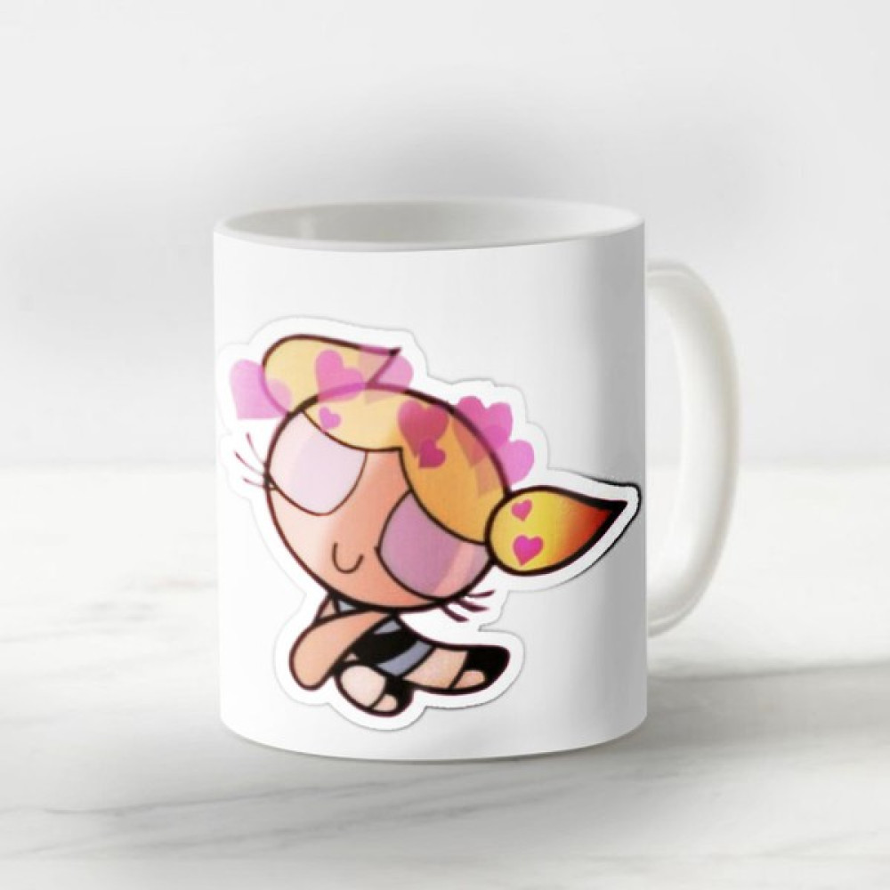 Vadi Burada Sevgiliye Özel Powerpuff Girls Harika Kupa Tasarımı - 1 Adet - Beyaz - 299 ml Fincan / Bardak / Kahve Takımı Fiyatı