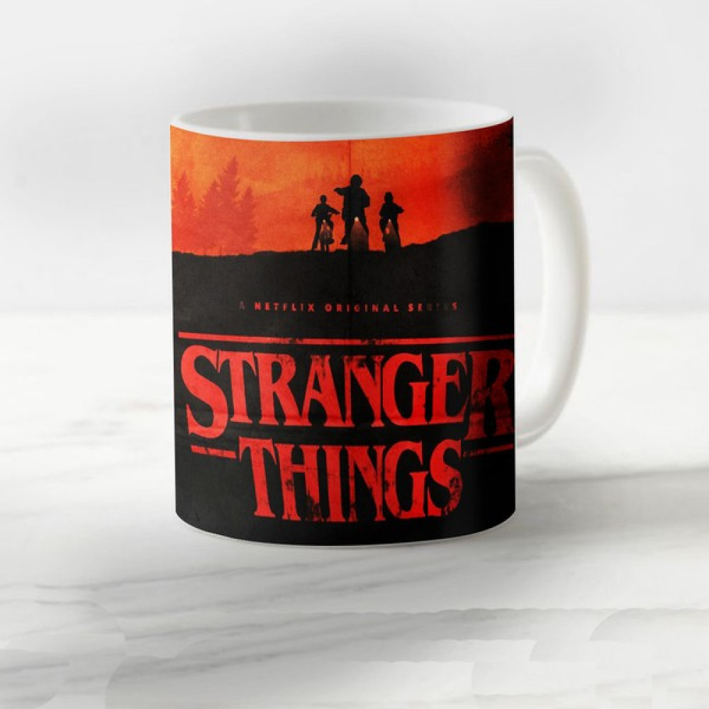 Vadi Burada Stranger Things Efsanesi Model Kupa Bardak - 1 Adet - Beyaz - 299 ml Fincan / Bardak / Kahve Takımı Fiyatı
