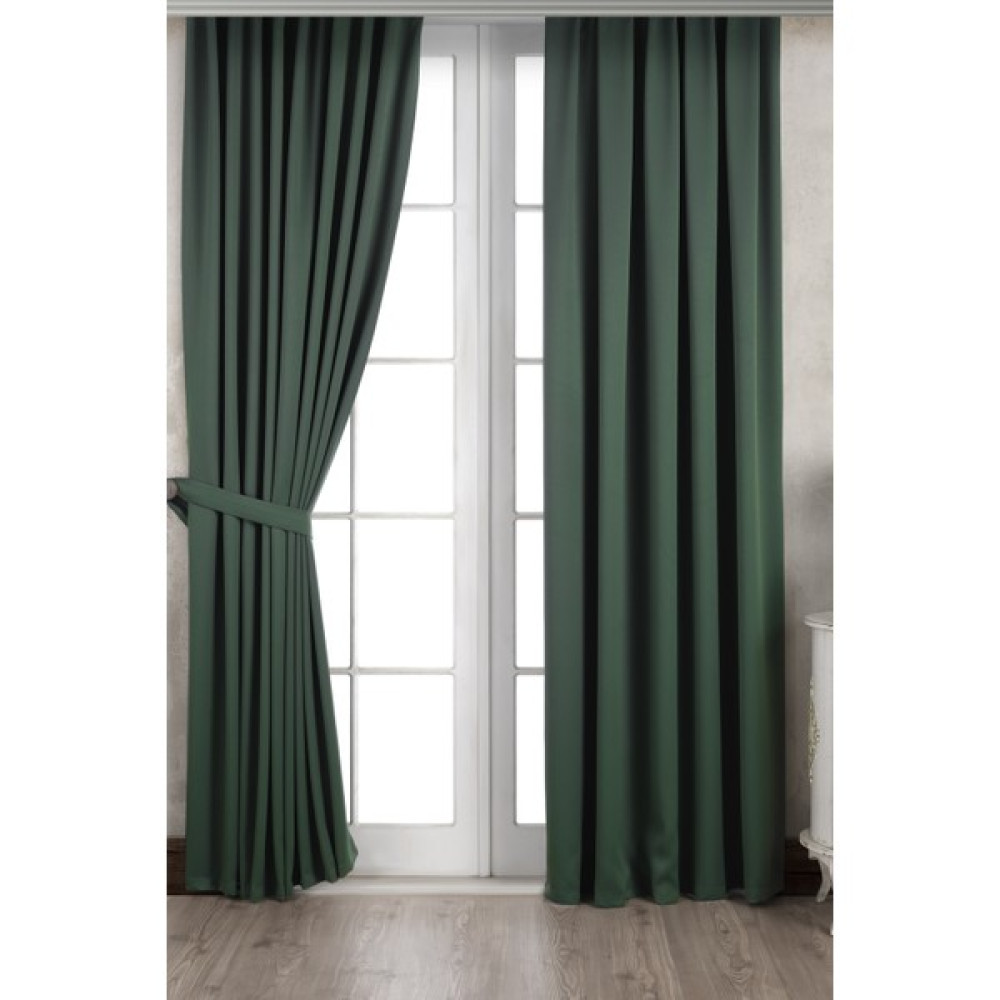 Vagonik Blackout Fon Perde 150 x 230 cm. Haki Yeşil - 150 x 230 cm Fon Perde Fiyatı