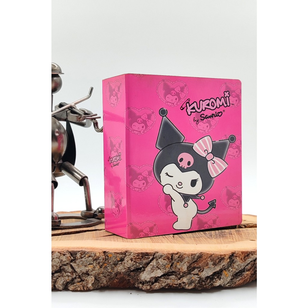 Vagonik Kuromi Temalı Ahşap Dekoratif Kumbara Parabox - Pembe Kumbara Fiyatı