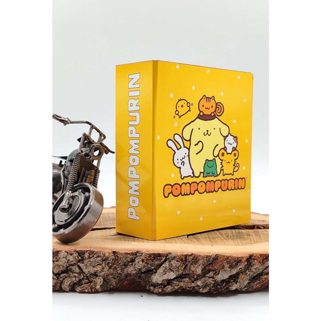 Vagonik Pompom Purin Temalı Ahşap Dekoratif Kumbara Parabox - Sarı Kumbara Fiyatı