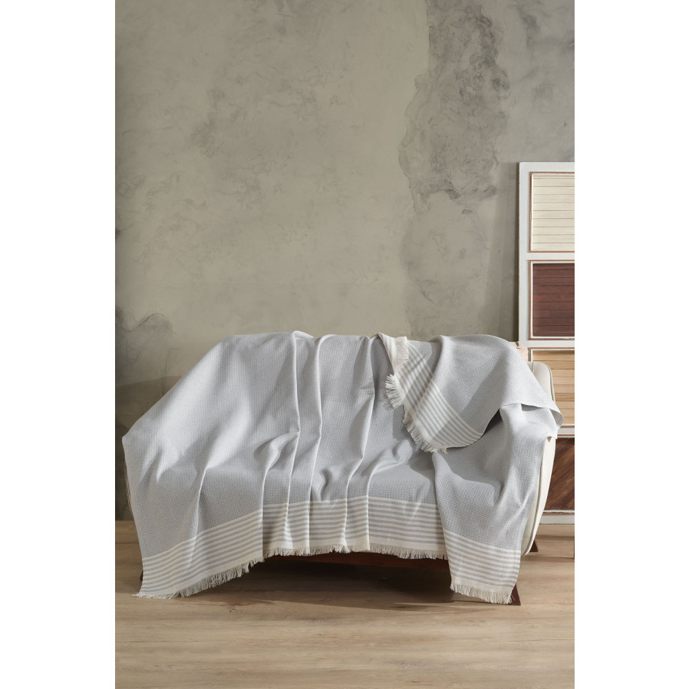 Vagonik Royal 170 X 210 Cm Çekyat Koltuk Kanepe Örtüsü - Gri Koltuk & Kanepe Örtüsü Fiyatı