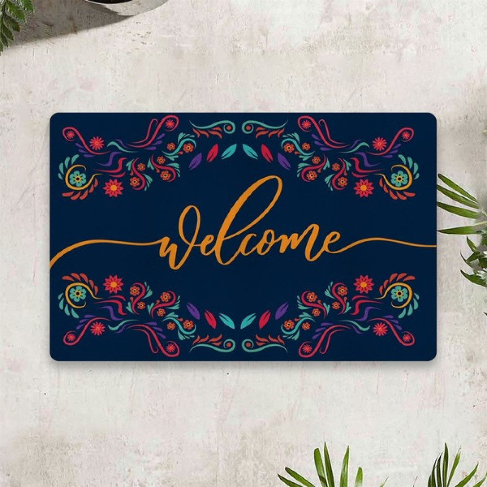 Vagonik Welcome Dijital Baskılı 50 x 70 Cm. Dekoratif Çok Amaçlı Iç ve Dış Kapı Paspası - 50 x 70 cm - Renkli Paspas Fiyatı