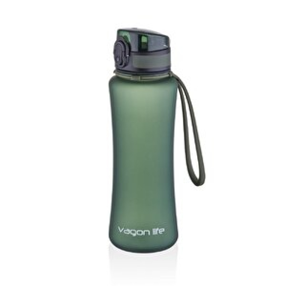 Vagonlife 550ml Yeni Koleksiyon Soft-touch Silikon Taşıma Askılı Tritan Su Matarası Yeşil Diğer Fiyatı