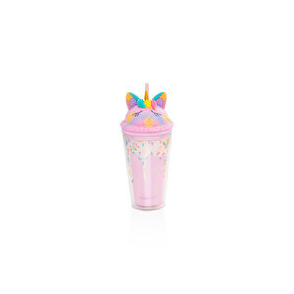 Vagonlife Pipetli Dondruma Unicorn Bardak Mor 450 Ml Fincan / Bardak / Kahve Takımı Fiyatı