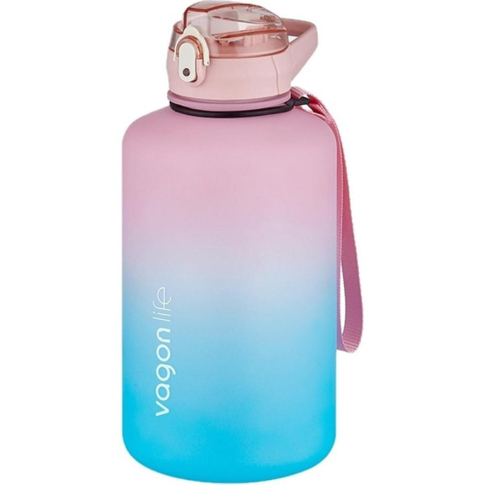 Vagonlife Su Matarası 2000ML 9001RS Pembe Mavi - Mavi - Pembe Oto Boyaları Fiyatı