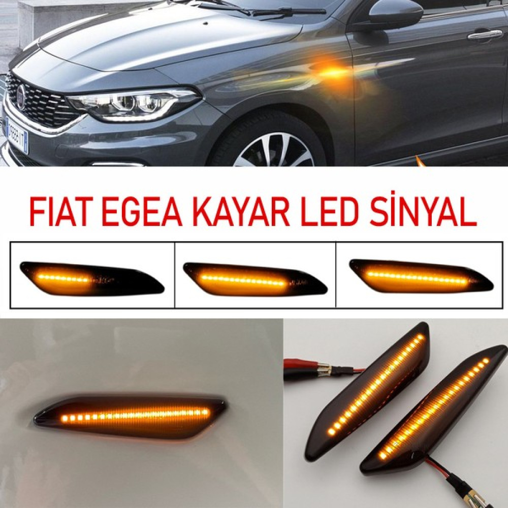 Vagparts Fiat Egea LED Aksesuar- Kayar LED Sinyal Lambaları Oto Elektroniği Fiyatı