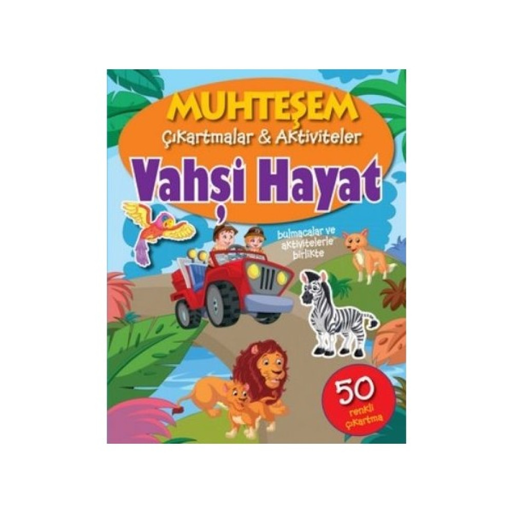 Vahşi Hayat - Muhteşem Çıkartmalar - The Book Company Aktivite & Eğitici Kitaplar Fiyatı