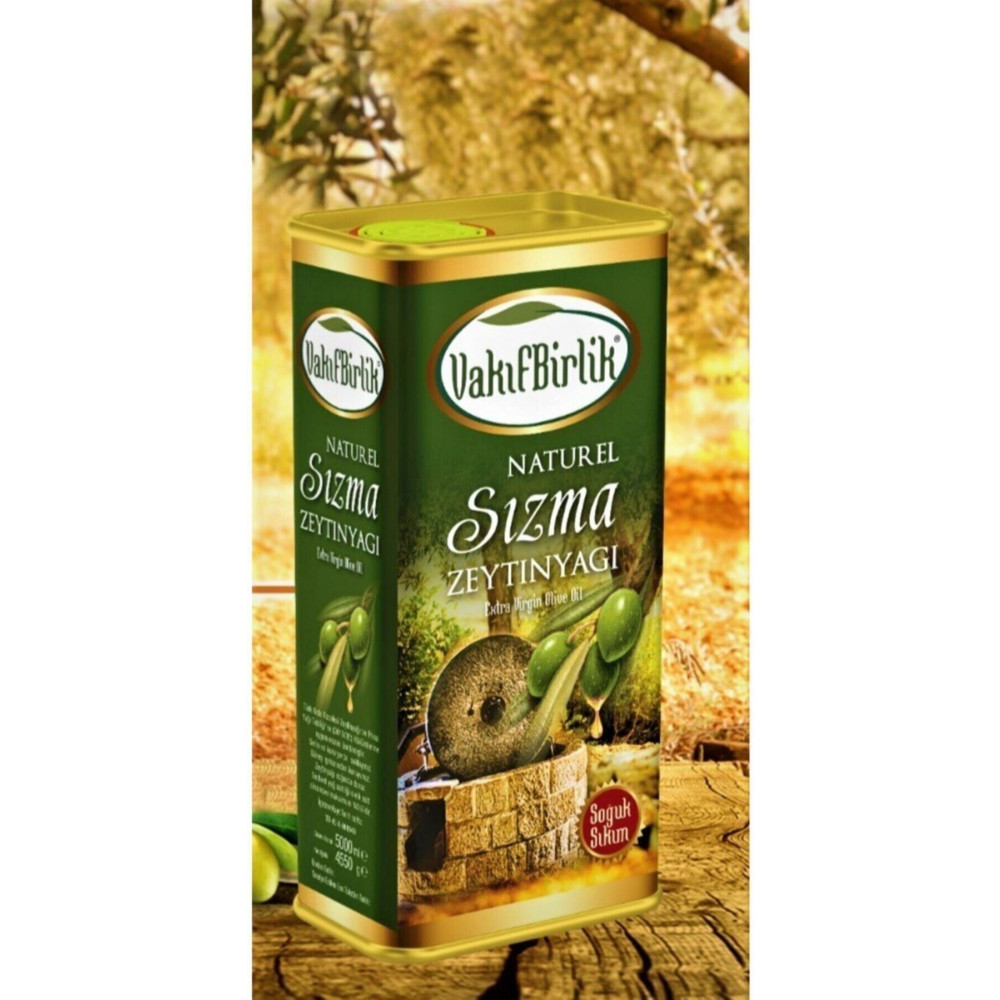 VAKIFBİRLİK ZEYTİNYAĞI Vakıf Birlik Zeytinyağı 5 Lt Sıvı Yağ ve Zeytinyağı Fiyatı