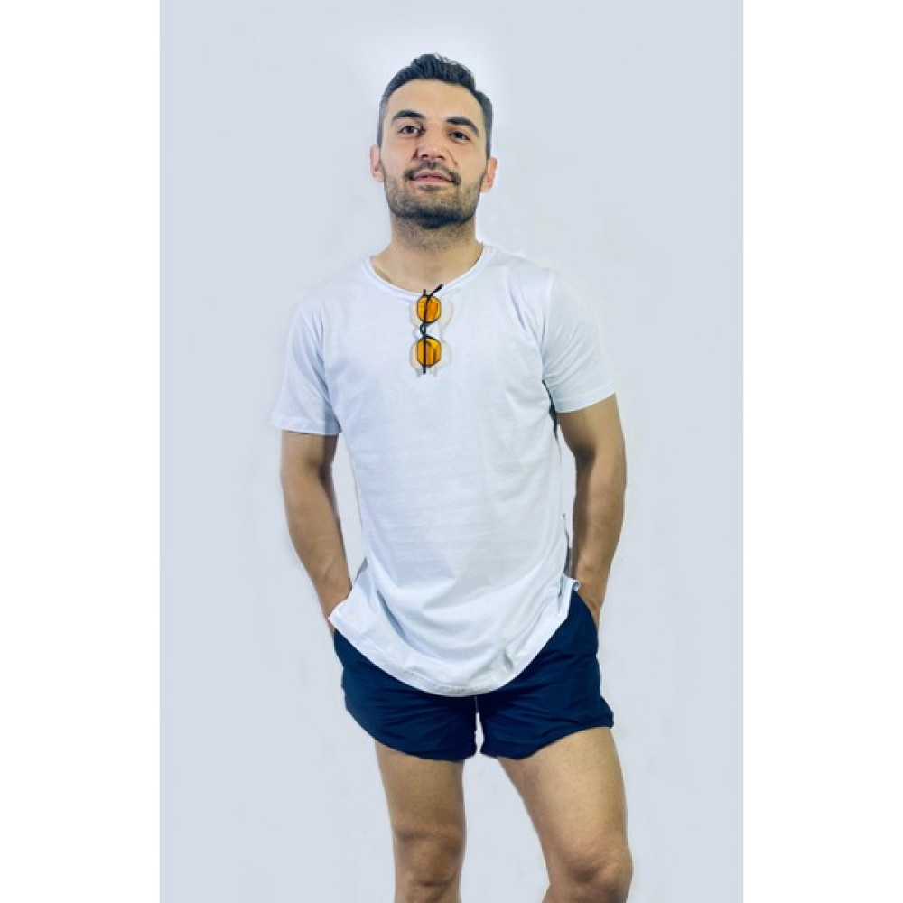 Vakker Klaer Erkek Basic Tshirt Beyaz Erkek T-shirt Fiyatı