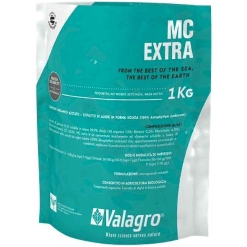 Valagro Mc Extra Organik Kaynaklı Katı Deniz Yosunu 300 gr - Şeffaf Gübre Fiyatı