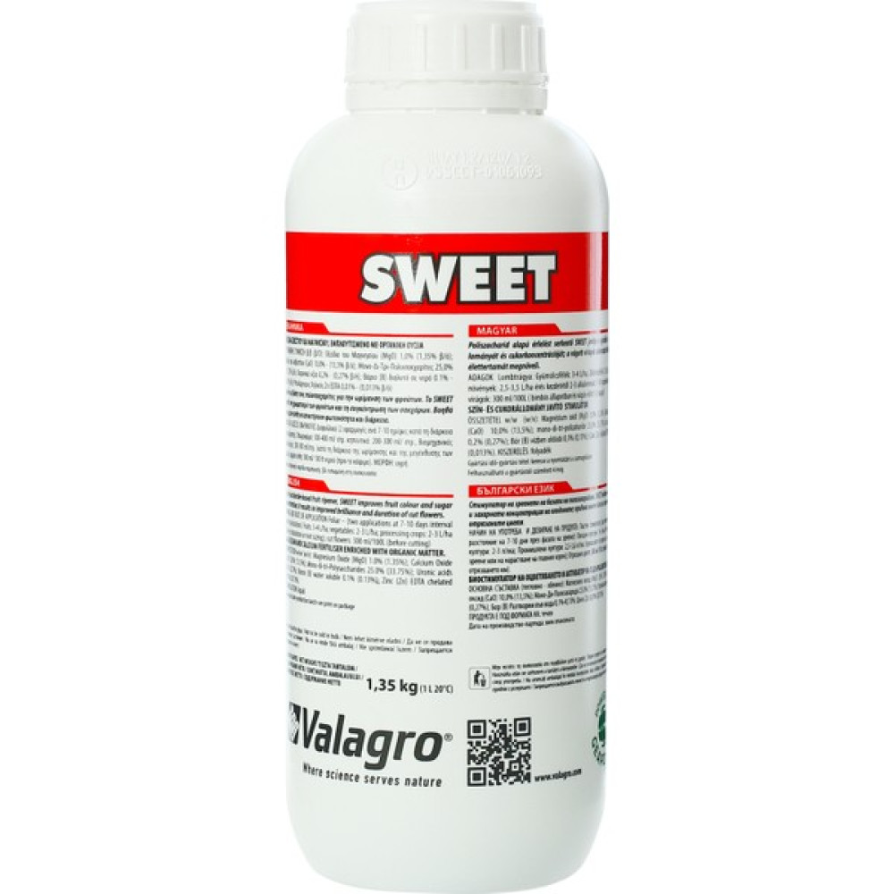 Valagro Sweet (Meyve Olgunlaştırıcı) 1 Lt Oto Boyaları Fiyatı