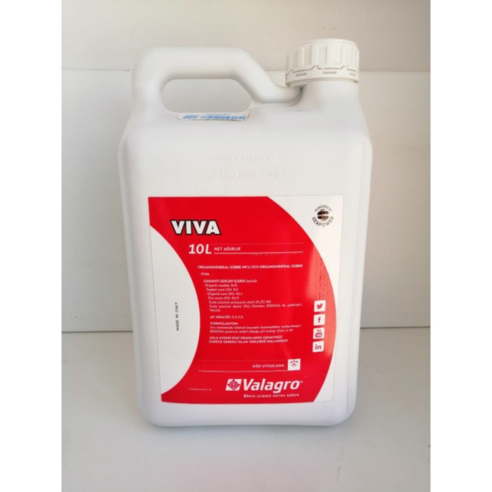 Valagro - Viva Nk Sıvı Gübre 10 Lt Gübre Fiyatı