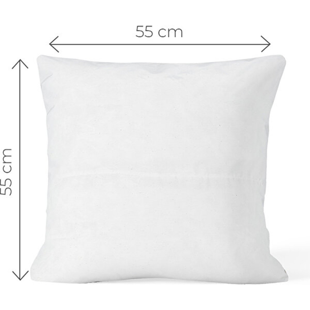 Valena Home Kırlent Kılıfı Iç Yastığı 55 x 55 cm 500 gr Boncuk Silikon Elyaf - Beyaz Kırlent / Mobilya Yastığı Fiyatı