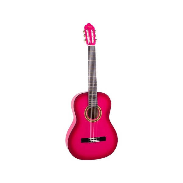 Valencia Valencıa VC101TPKS Klasik Gitar 1/4 Pembe 5-7 Yaş Grubu Için Klasik Gitarlar Fiyatı