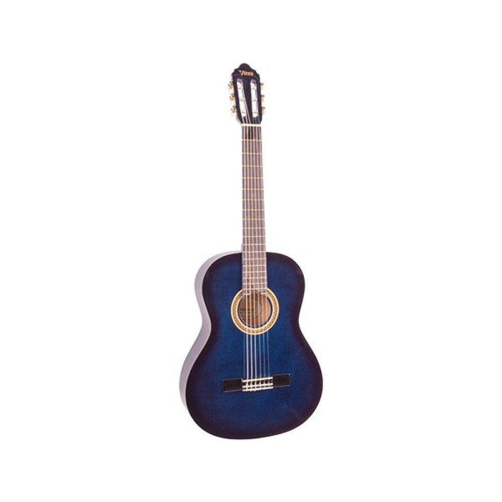Valencia VC104 Klasik Gitar 4/4 (Mavi) - Mavi Klasik Gitarlar Fiyatı