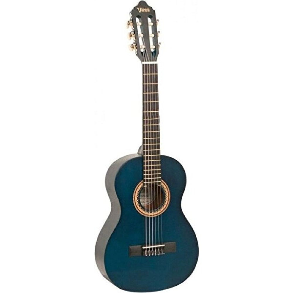 Valencia VC204TBU Mavi Klasik Gitar (Kılıf Hediyeli) Klasik Gitarlar Fiyatı