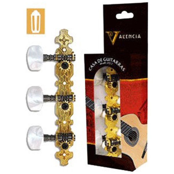 Valencia VCMH0150GD Klasik Gitar Burgu Seti Klasik Gitarlar Fiyatı