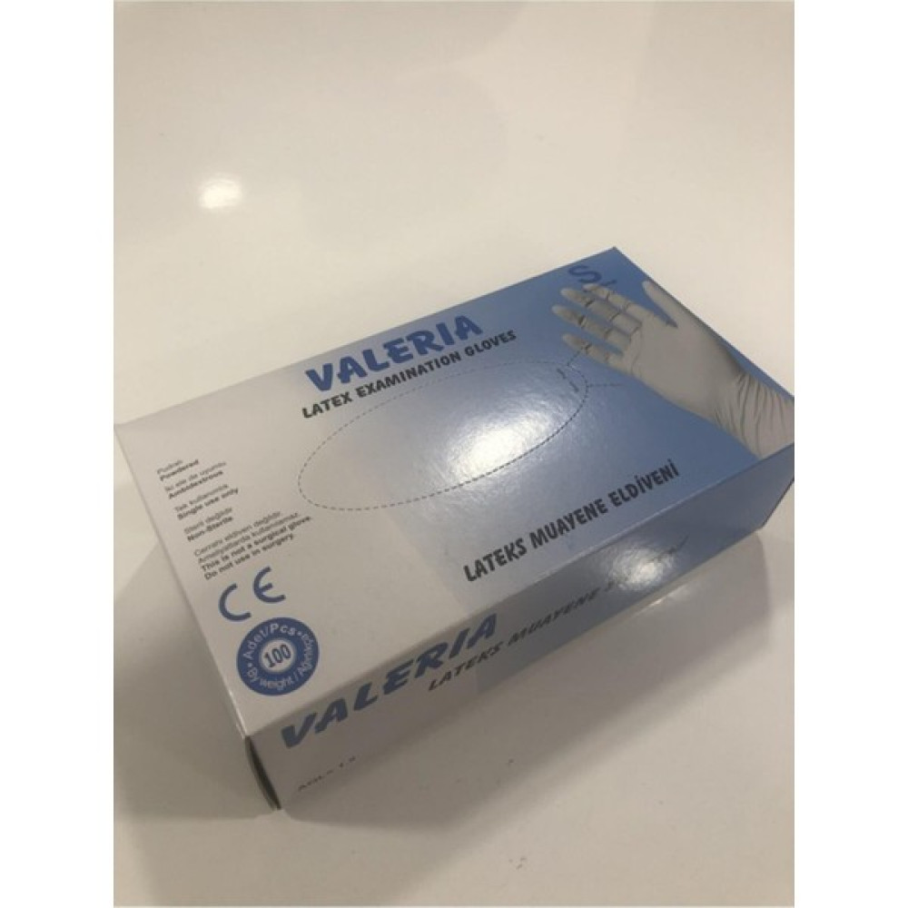 Valerıa Pudralı 100’Lü Paket (Small) Valeria Eldiven Mutfak Sarf Malzemeleri Fiyatı